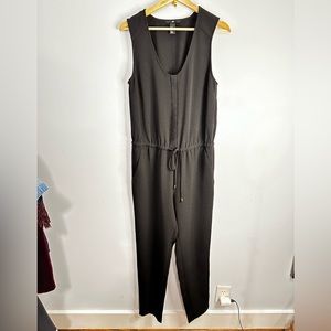 Black h&m snap front jumpsuit / romper